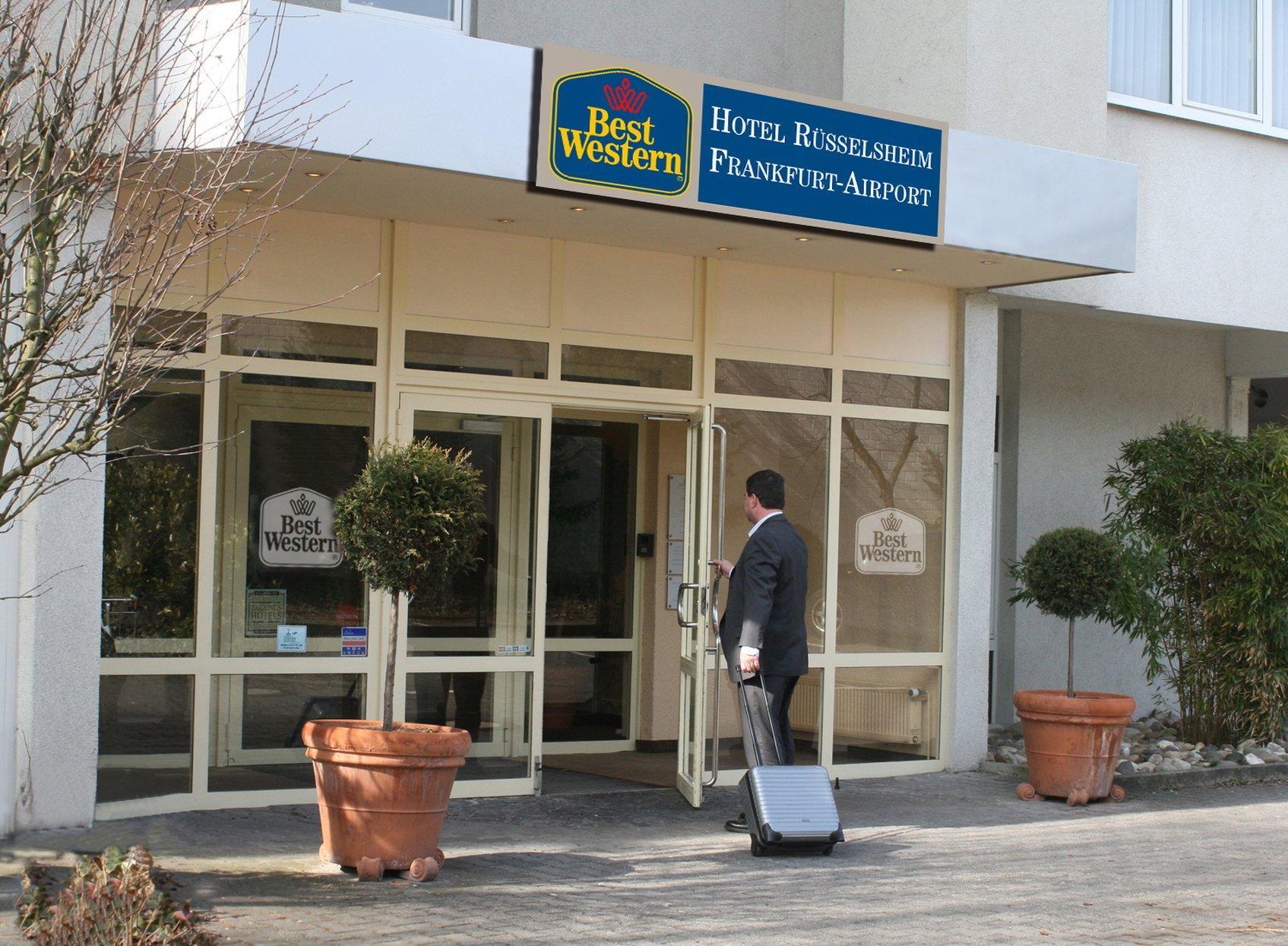 Michel Hotel Frankfurt Airport Rüsselsheim Exteriör bild